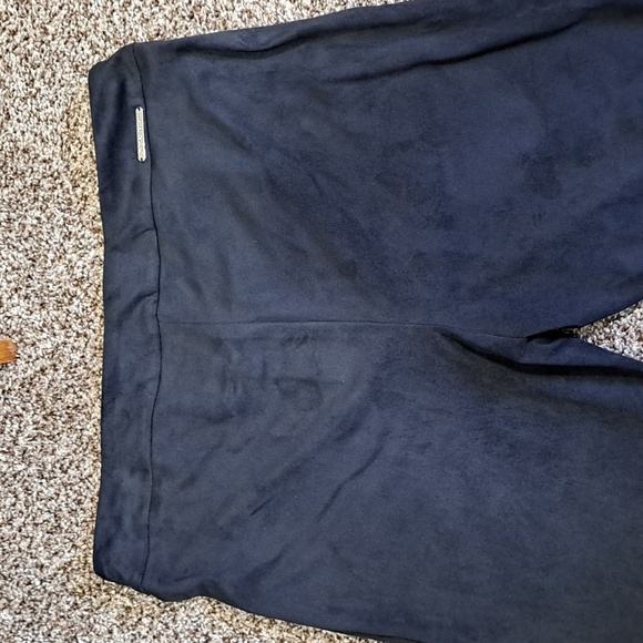 I Love Tyler Madison Flare Velvety Pants Ladies Size ( 32) LARGE Black - Picture 6 of 10